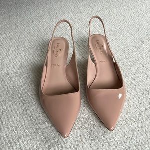 Pink/Nude Kitten Heel Slingback